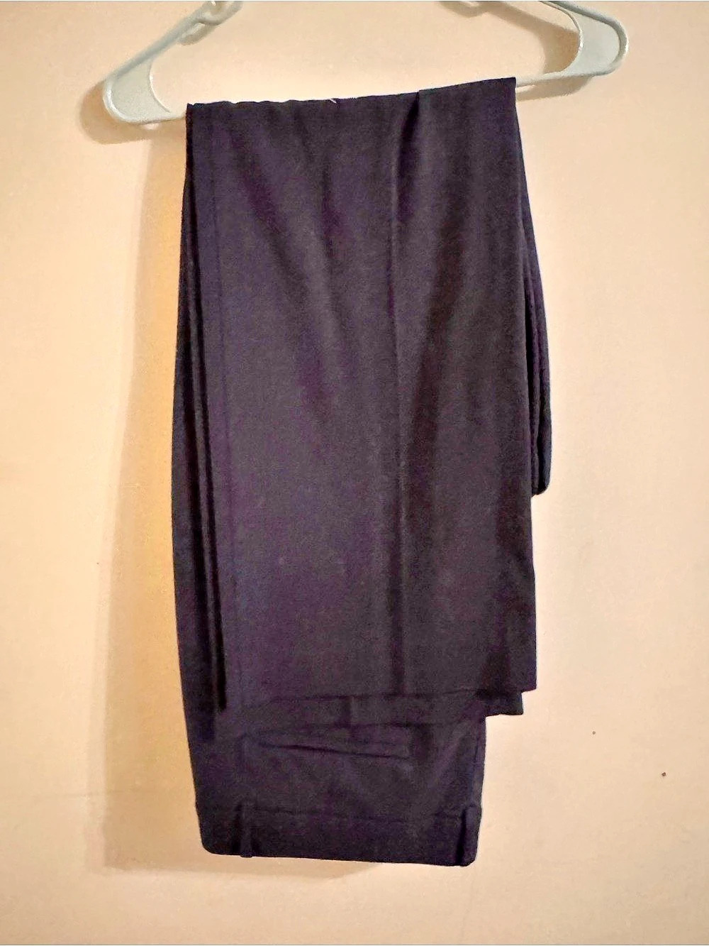 LOFT Houndstooth Trousers in Black Size 18T Like New